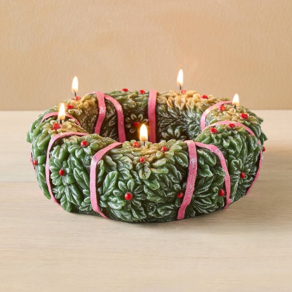NEW John Derian x Target 5 Wick Wreath Candle